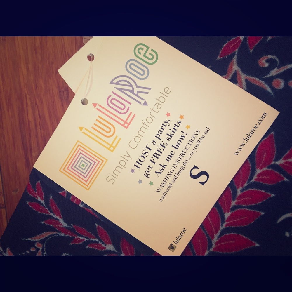 Lularoe 'cassie' pencil skirt -- size SMALL